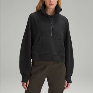 Lululemon Scuba half zip funnel neck hoodie